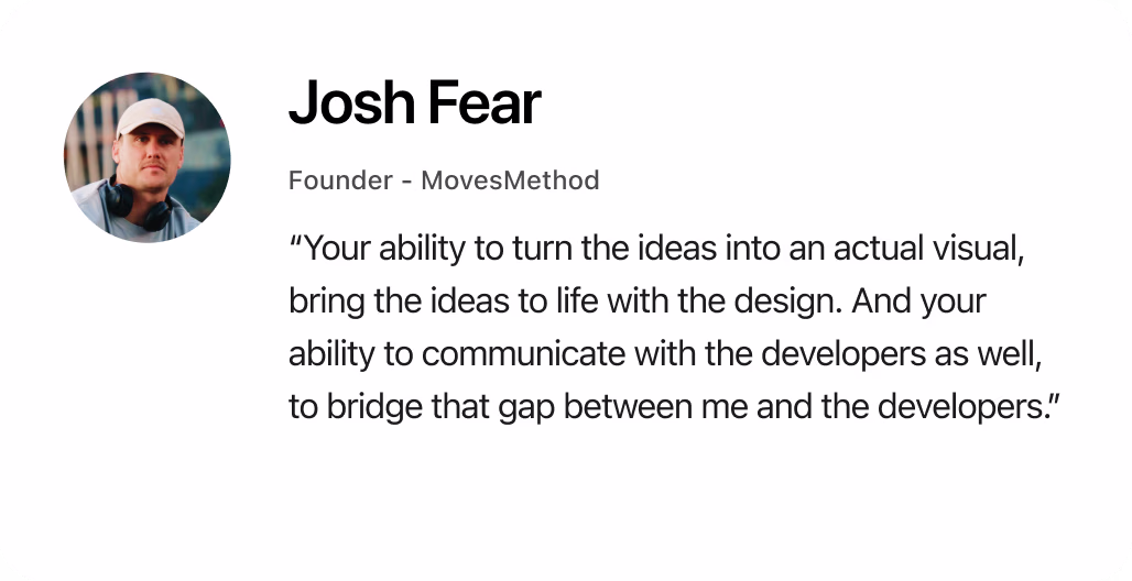 Josh Fear on bridging the gap between vision and engineering