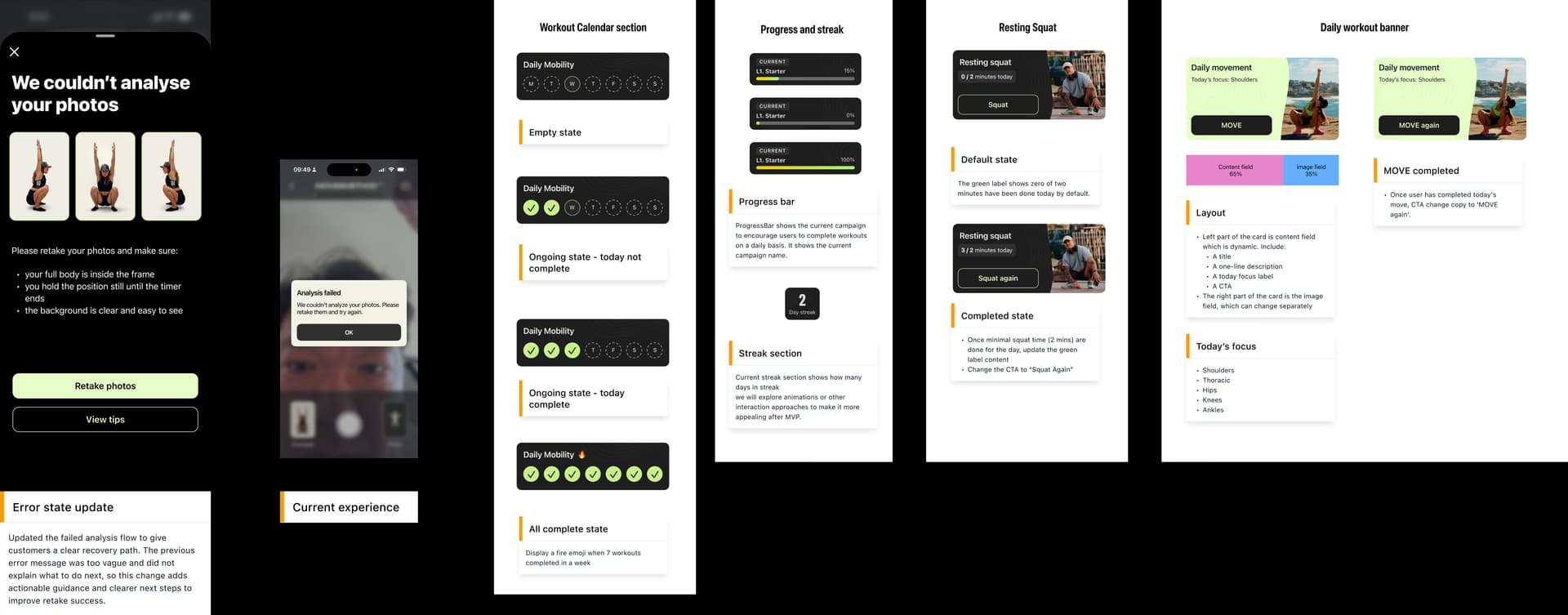 Complete coverage — Error states, empty states, loading, share flows, subscription lifecycle