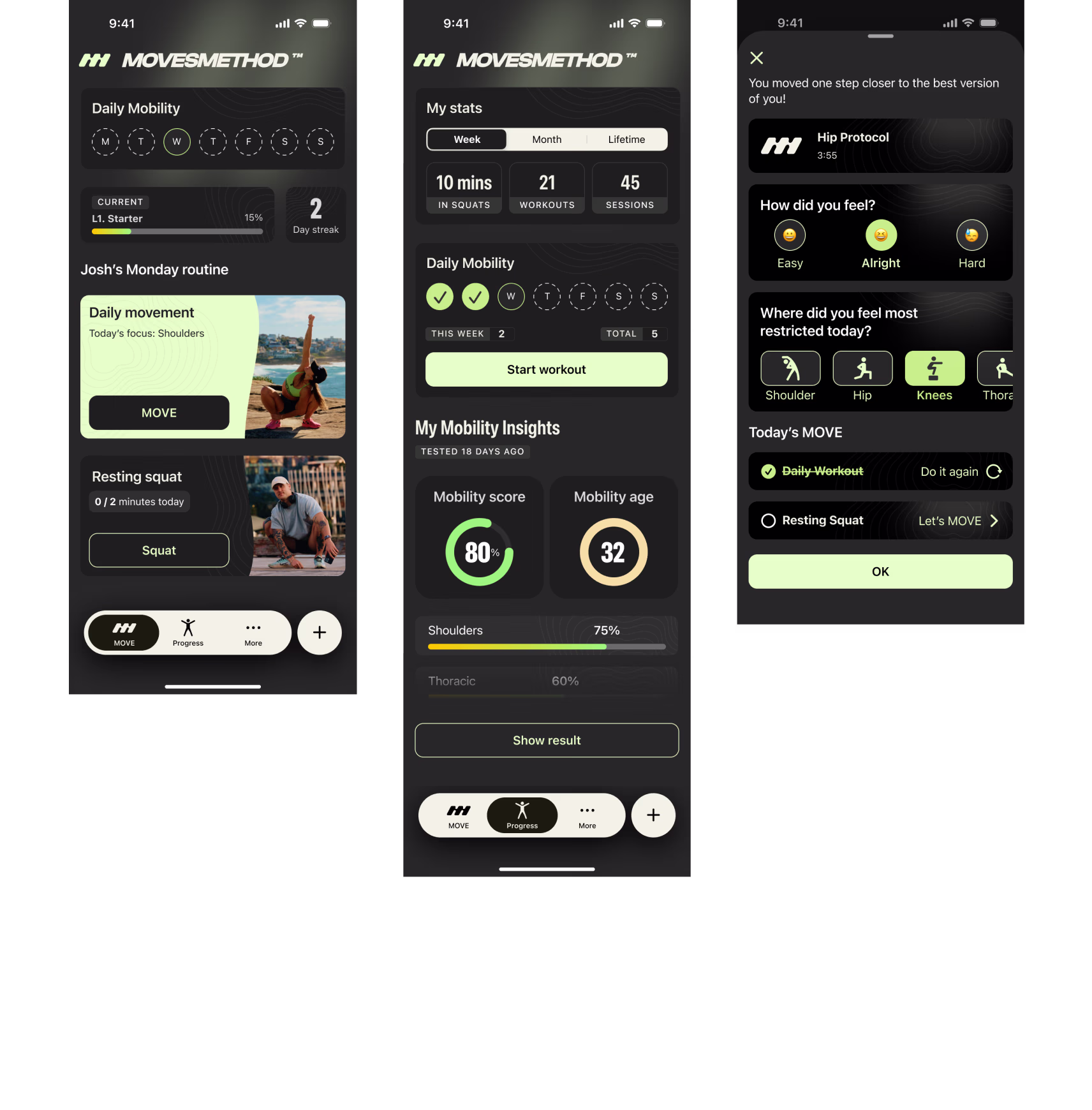After: Cohesive dark UI, brand-aligned
